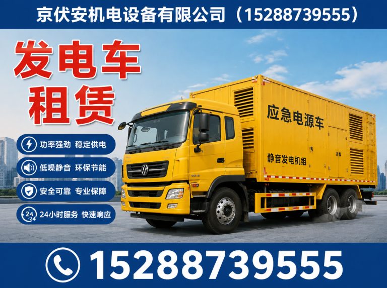 陇南发电机租赁展示图